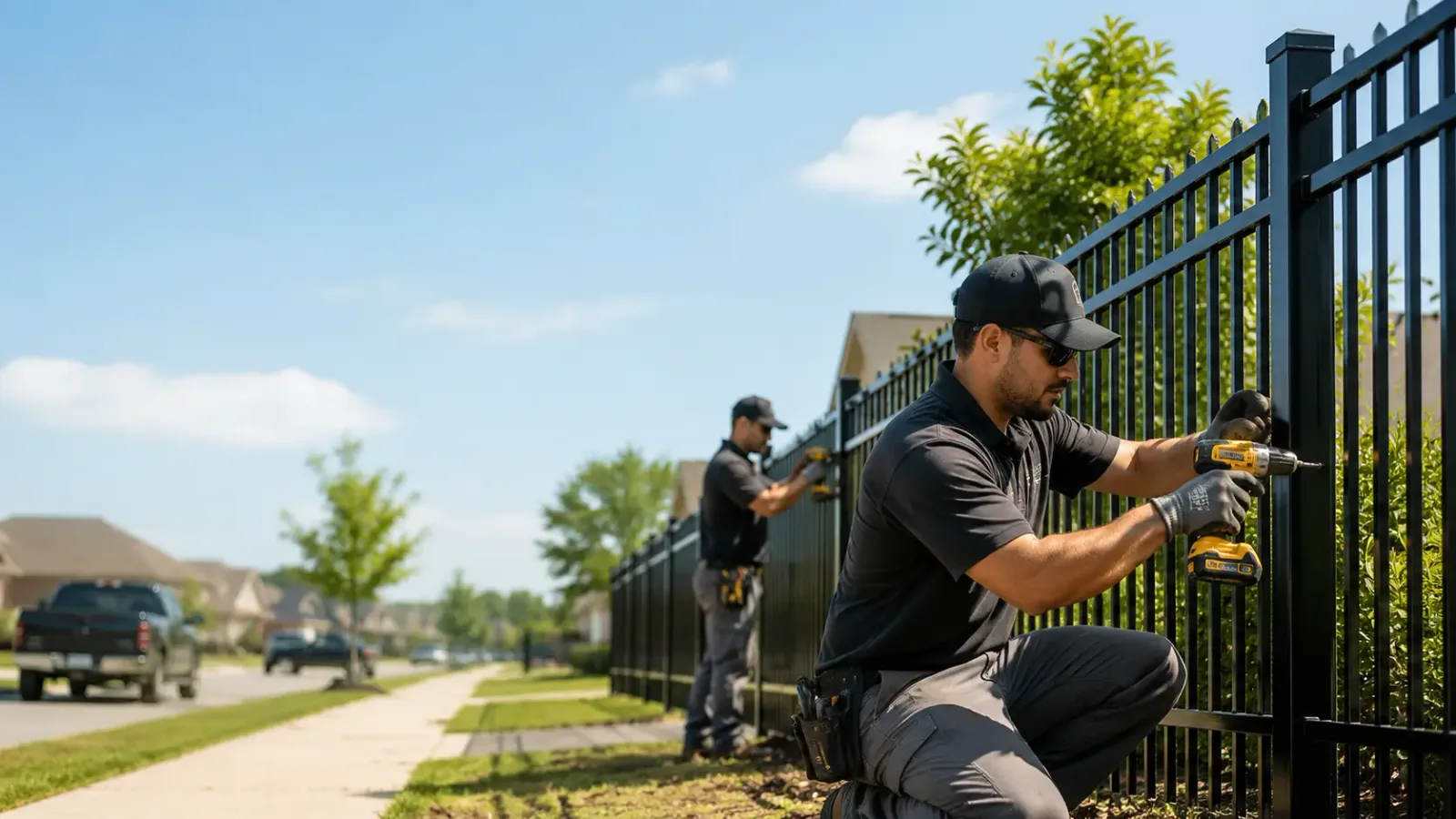 Metal Fence Installation in Belle Mead, NJ